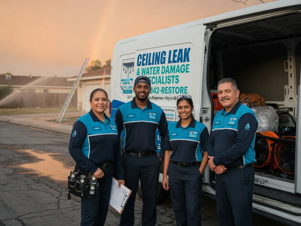 Ceiling Leak Cleanup company in Wadesville, IN